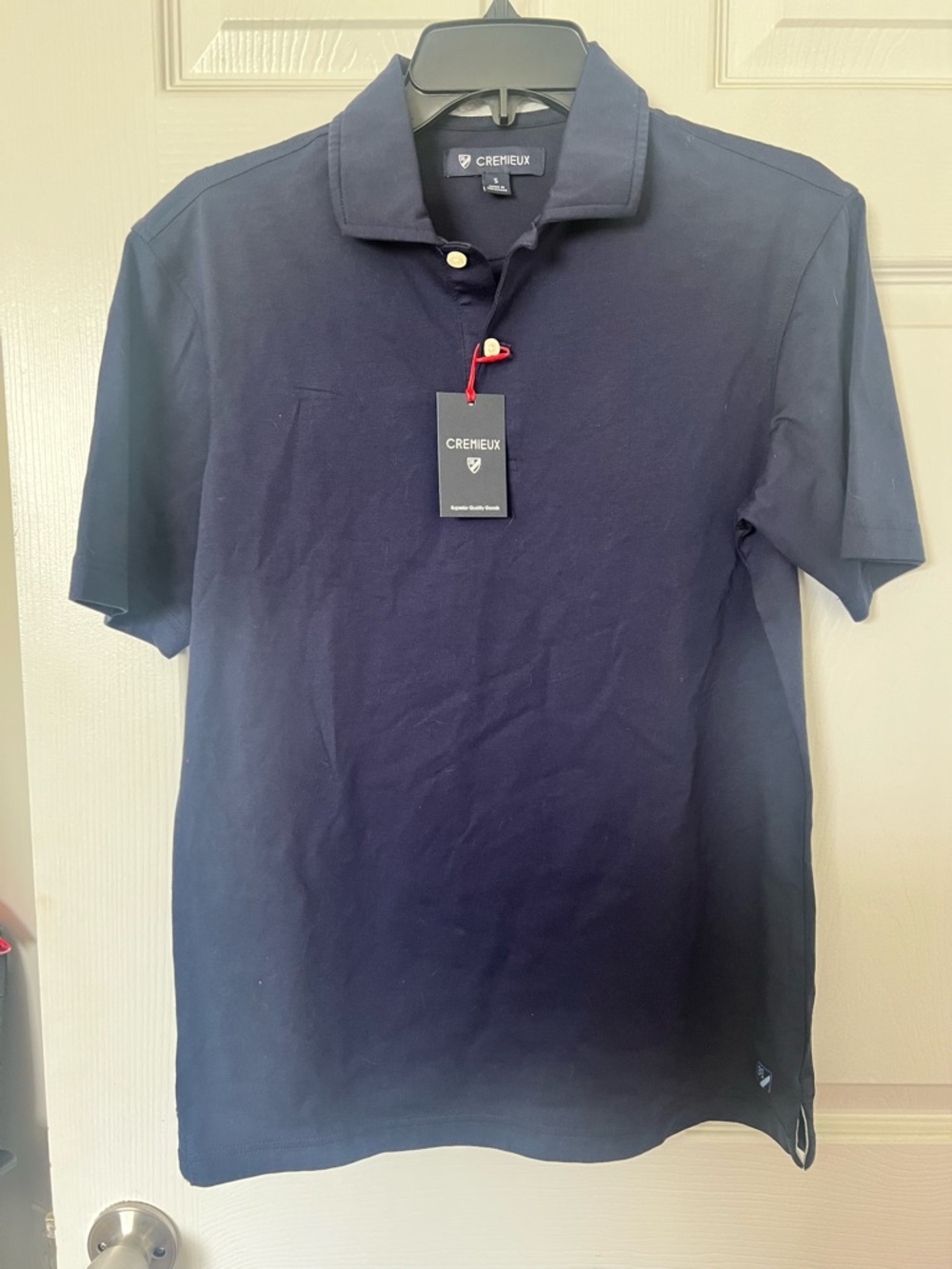Daniel Cremieux Men's Dark Navy Cotton Preppy Polo